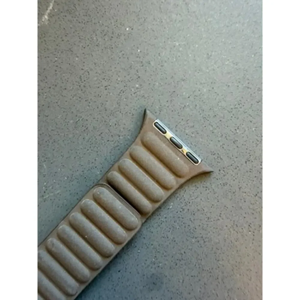 Apple Watch Sport Band 42mm Soft Gray Silicone Strap Size S/M